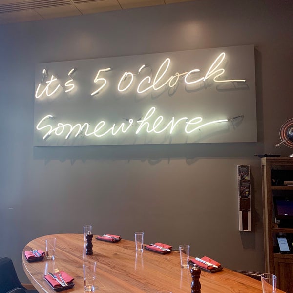 Photo taken at The Corner Office Restaurant &amp; Martini Bar by Richard G. on 9/1/2019