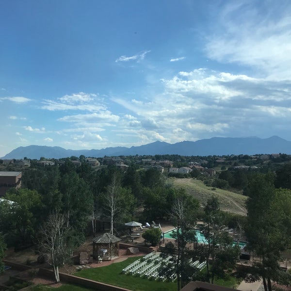 Photo taken at Colorado Springs Marriott by Michael J. on 7/8/2018