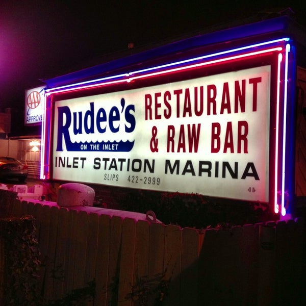 Photo taken at Rudee&#39;s Restaurant &amp; Cabana Bar by Mary Beth on 2/28/2013