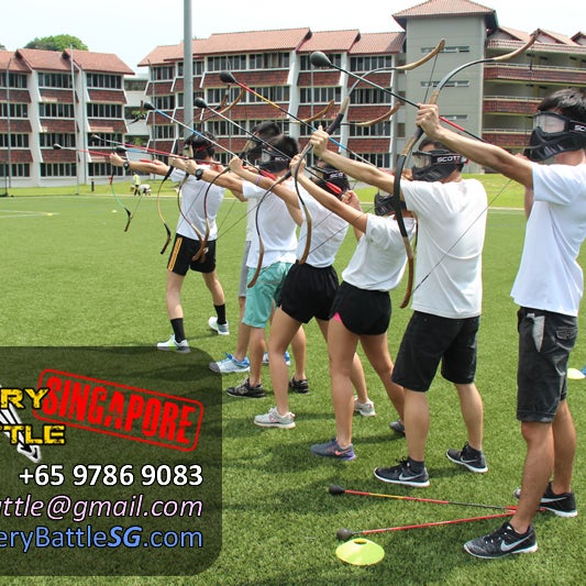 Снимок сделан в Archery Tag Singapore пользователем Archery Tag Battle Singapore 12/14/2016