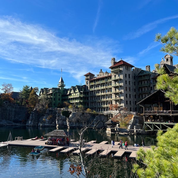 Photo taken at Mohonk Mountain House by Max S. on 10/30/2022