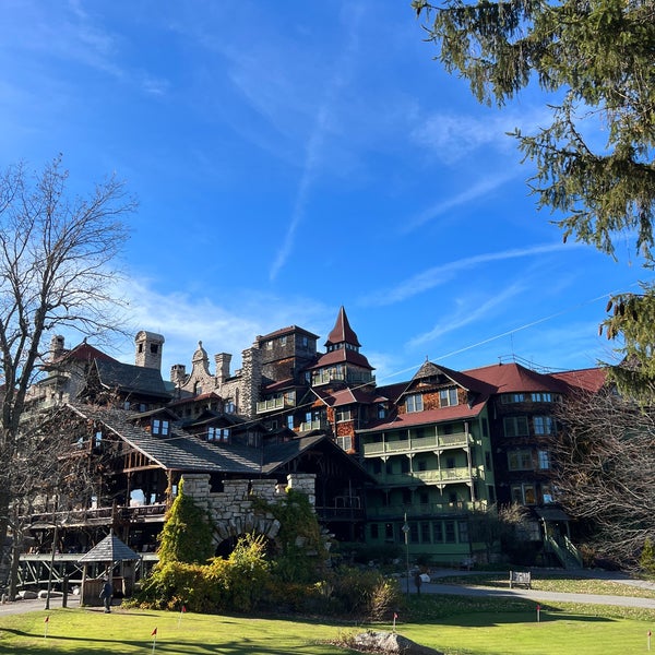 Photo taken at Mohonk Mountain House by Max S. on 10/30/2022