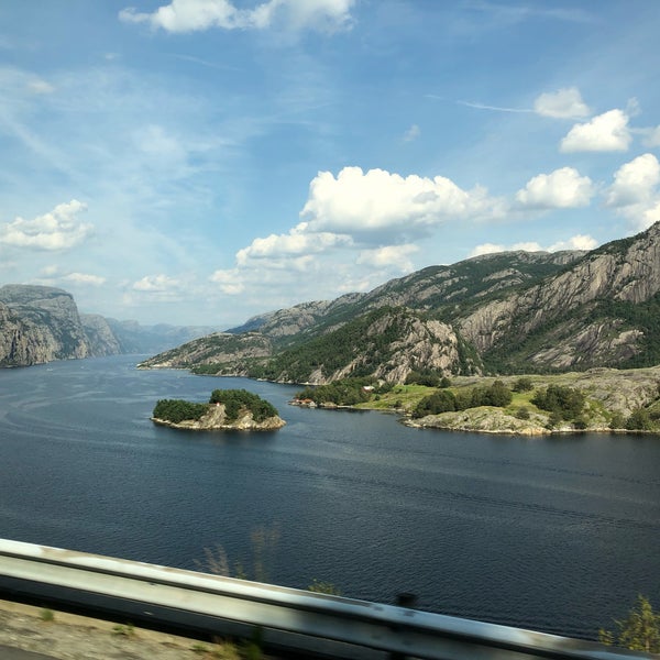 Lysefjord дорога