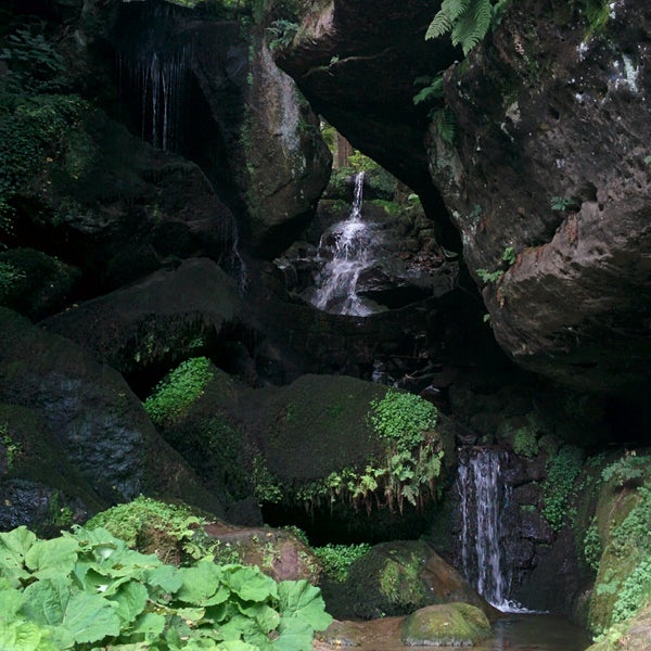 8/18/2016 tarihinde Frank H.ziyaretçi tarafından Lichtenhainer Wasserfall'de çekilen fotoğraf