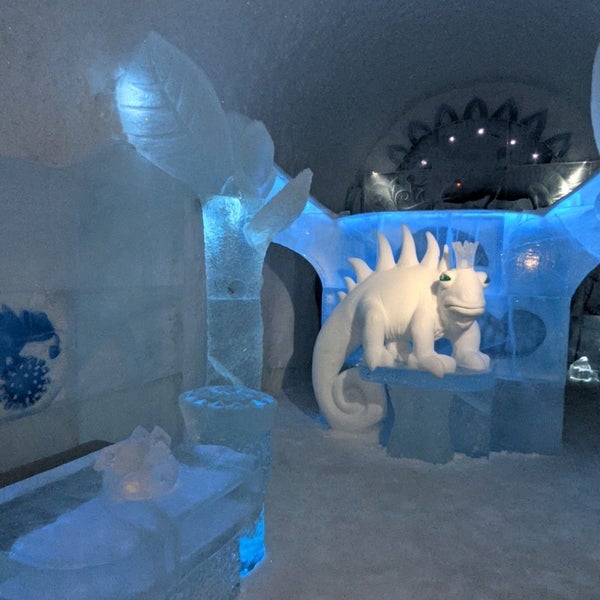 Photo taken at Icehotel by Peter K. on 7/18/2021