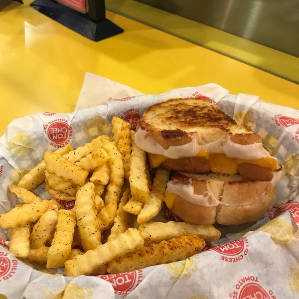 Photo taken at Tom &amp; Chee by Ted M. on 1/11/2018