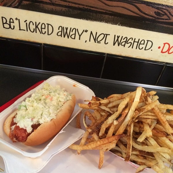 Photo taken at Scooter&#39;s World Famous Dawg House by Tonya P. on 7/24/2014