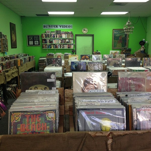 Photo taken at Burger Records by Neil S. on 10/3/2012