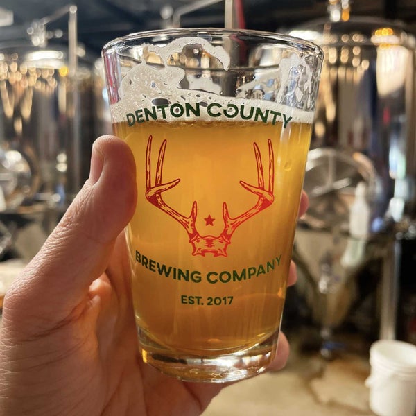Photo taken at Denton County Brewing Co by Nick H. on 4/2/2022