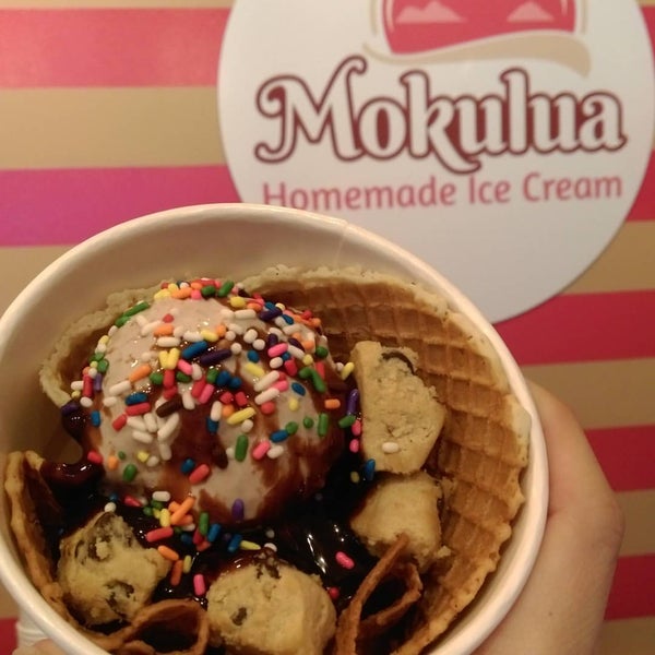 Das Foto wurde bei Mokulua Homemade Ice Cream von Mokulua Homemade Ice Cream am 8/17/2016 aufgenommen