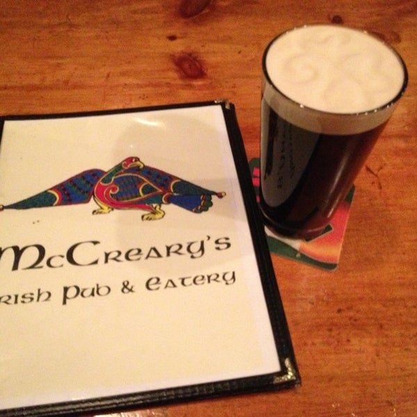 Photo taken at McCreary&#39;s Irish Pub &amp; Eatery by Alethea S. on 3/10/2013