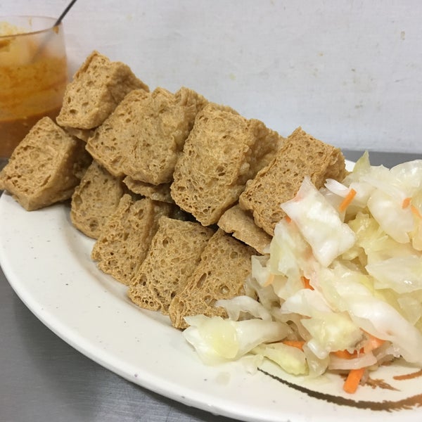 the big portion of stinky tofu (nt$60) is huge!