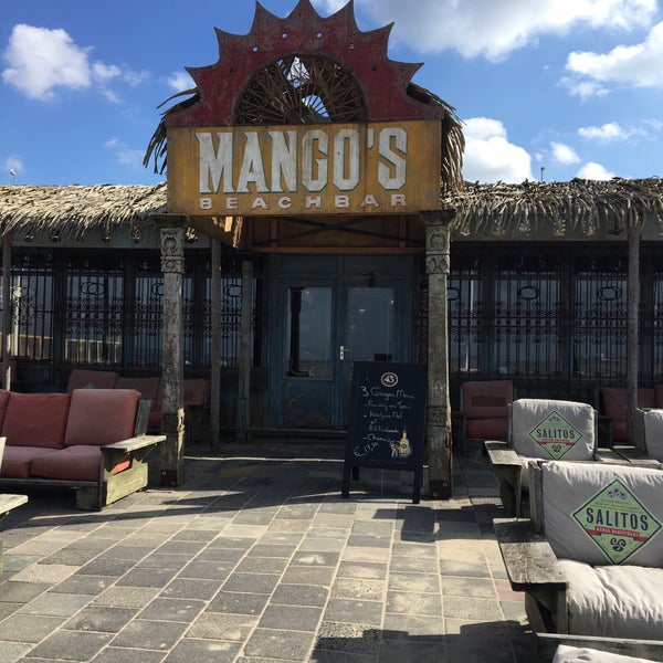 Photo taken at Mango&#39;s Beach Bar by Dion V. on 3/14/2018