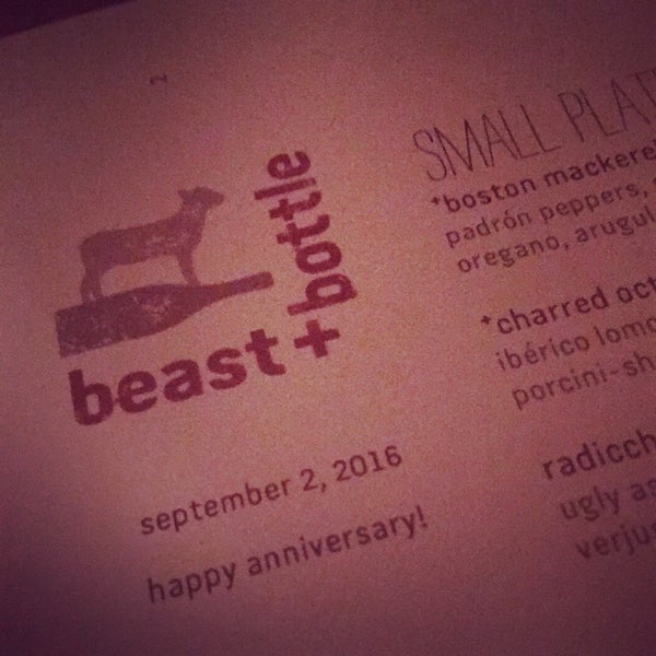 Photo taken at Beast + Bottle by Neon M. on 9/3/2016
