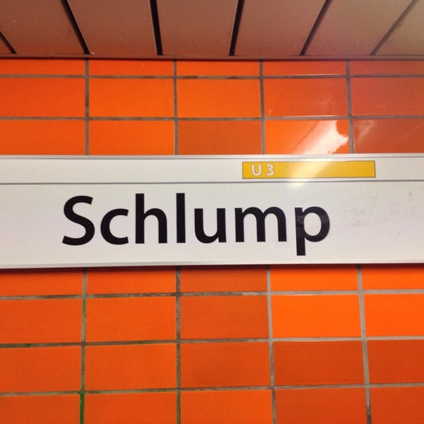 U Schlump Estación de metro en Hamburg
