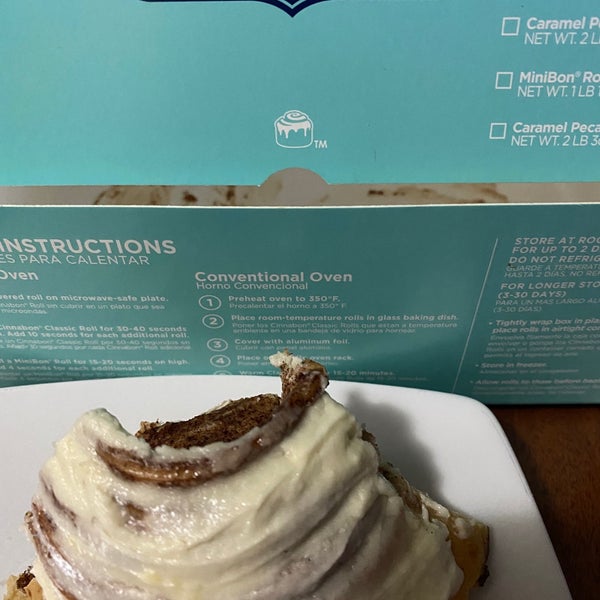 Cinnabon капкейки