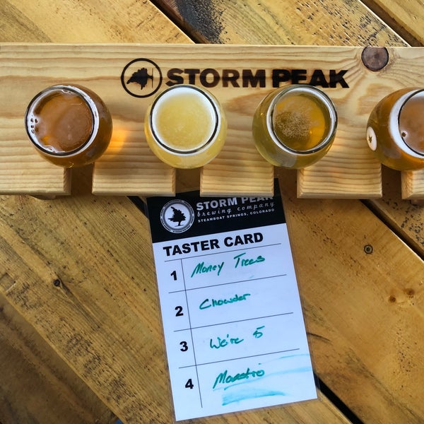 รูปภาพถ่ายที่ Storm Peak Brewing Company โดย Dustin K. เมื่อ 9/17/2019