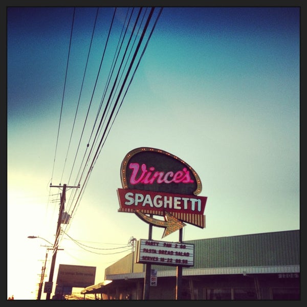 Photo taken at Vince&#39;s Spaghetti by Penny P. on 3/10/2013