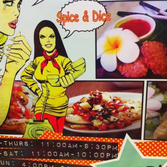 Photo prise au Spice and Dice Thai Restaurant par Totsaporn I. le9/9/2011