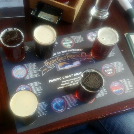 Photo taken at Pacific Coast Brewing Company by Brad M. on 1/15/2012