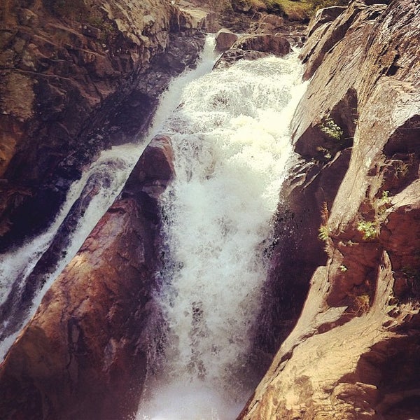 Photo taken at High Falls Gorge by Beth on 9/2/2012