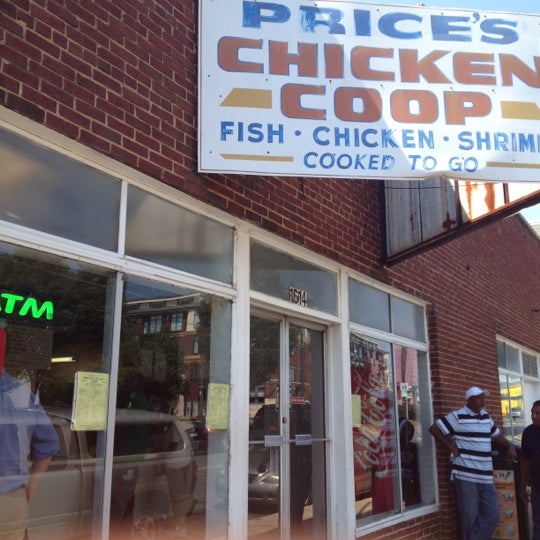 Price's Chicken Coop (Now Closed) Wilmore 1614 Camden Rd