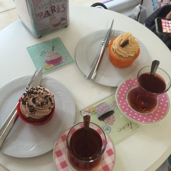 Photo taken at Cupy Cupcake by Gamze T. on 11/12/2015
