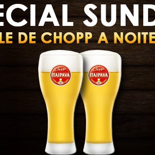 SPECIAL SUNDAY / DOUBLE DE CHOPP
