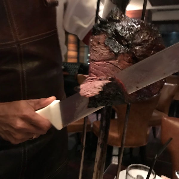 Photo taken at Chamas Churrascaria &amp; Bar by Stephen M. on 5/25/2018