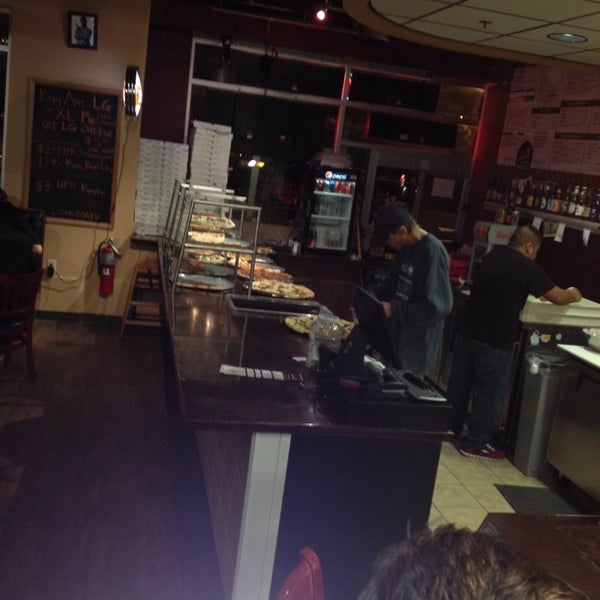 Photo taken at DeMo&#39;s Pizzeria &amp; Deli by Mary on 2/23/2014
