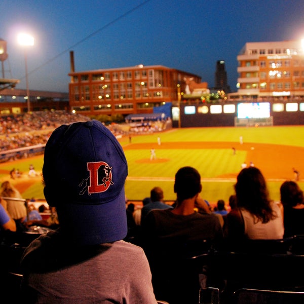 Photo taken at Durham Bulls Athletic Park by Durham Bulls Athletic Park on 9/4/2014