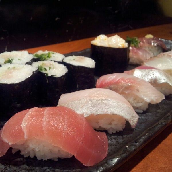 Photo taken at Sushi Hachi by Tim T. on 9/29/2013