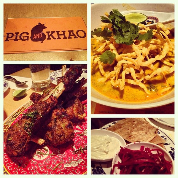 รูปภาพถ่ายที่ Pig and Khao โดย Jon N. เมื่อ 2/28/2013