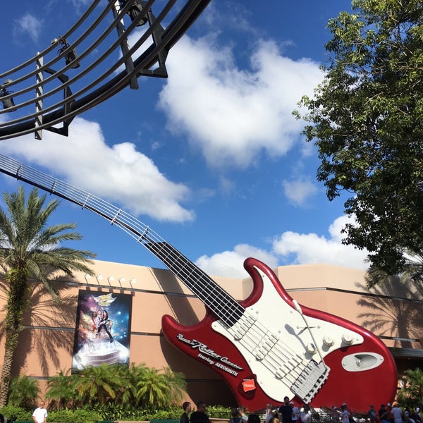 Rock n Roller Coaster starring Aerosmith ride Hollywood Studios, Walt  Disney World Theme Park, Orlando, Florida, USA Stock Photo - Alamy