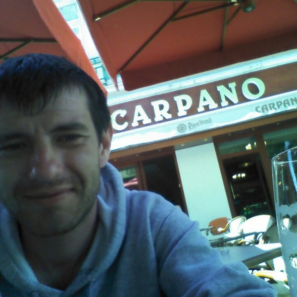 Photo taken at Carpano Café-Restaurant by Maxim C. on 6/27/2014