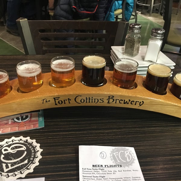 Photo taken at Fort Collins Brewery &amp; Tavern by Kay D. on 11/3/2015