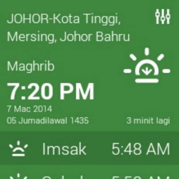 Masjid Jamek Spg Waha Building In Kota Tinggi