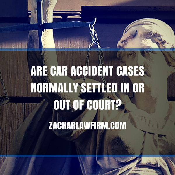 Are car accident cases normally settled in or out of court? Keep Reading: - http://bit.ly/1qEvoCd