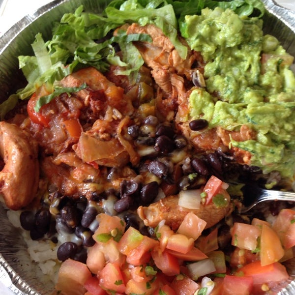 Spicy stewed chicken is tasty, especially with guac