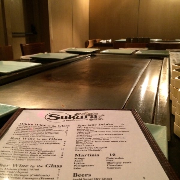 Photo taken at Sakura Japanese Restaurant by Peter F. on 12/23/2013