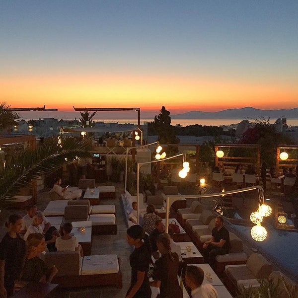 7/26/2015 tarihinde Enrico B.ziyaretçi tarafından Belvedere Hotel Mykonos'de çekilen fotoğraf