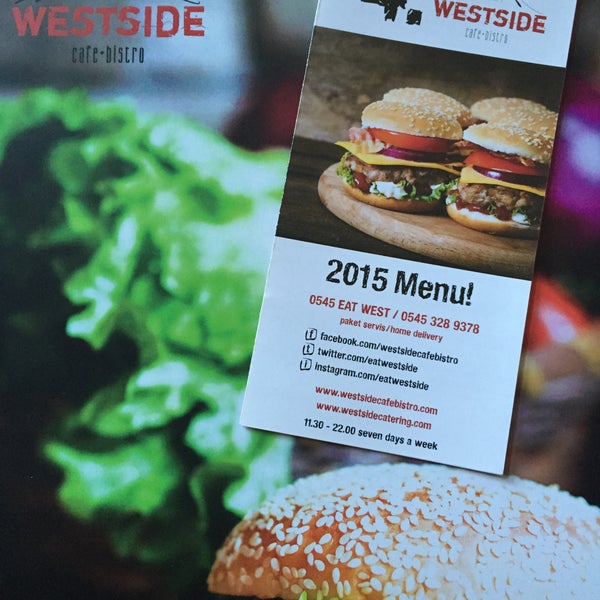 Das Foto wurde bei Westside Cafe Bistro von Westside Cafe Bistro am 1/29/2015 aufgenommen