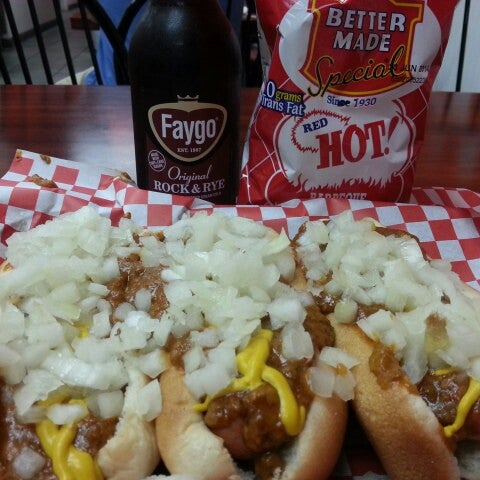 Photo taken at Detroit Coney Grill by Brian A. on 5/10/2014