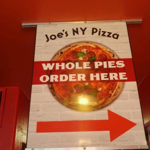 Photo taken at Joe&#39;s New York Pizza by Brian A. on 4/12/2017