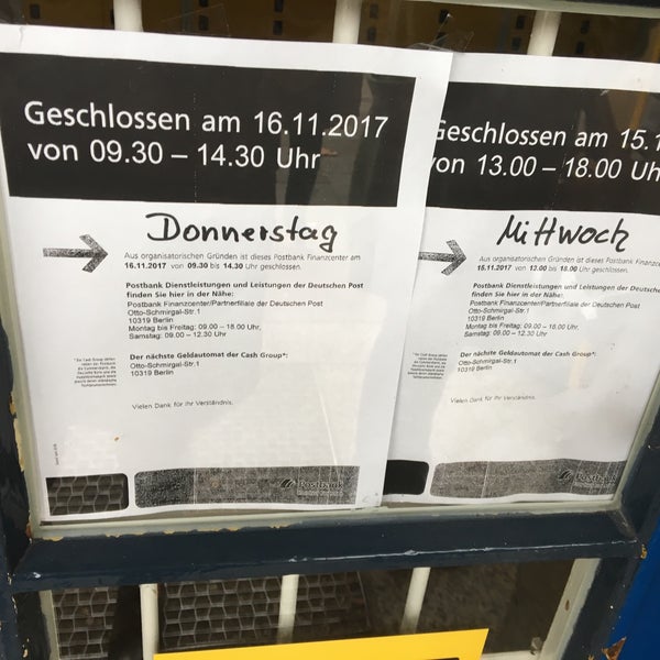 Post I Postbank Karlshorst 38 Visitors