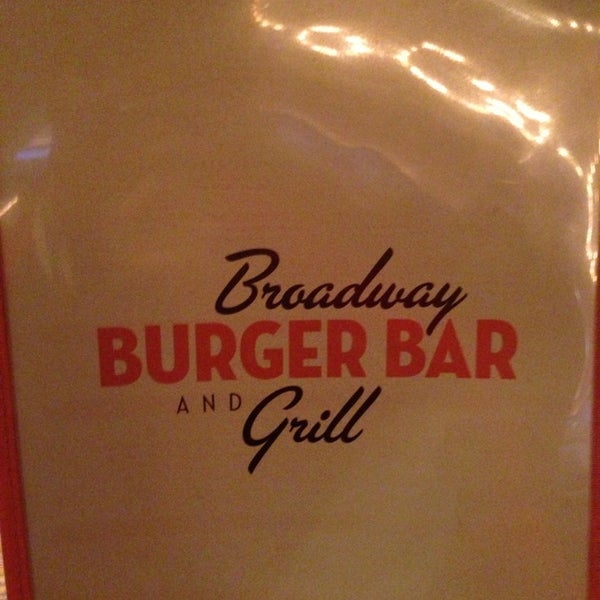 Photo taken at Broadway Burger Bar &amp; Grill by Junior B. on 5/24/2013