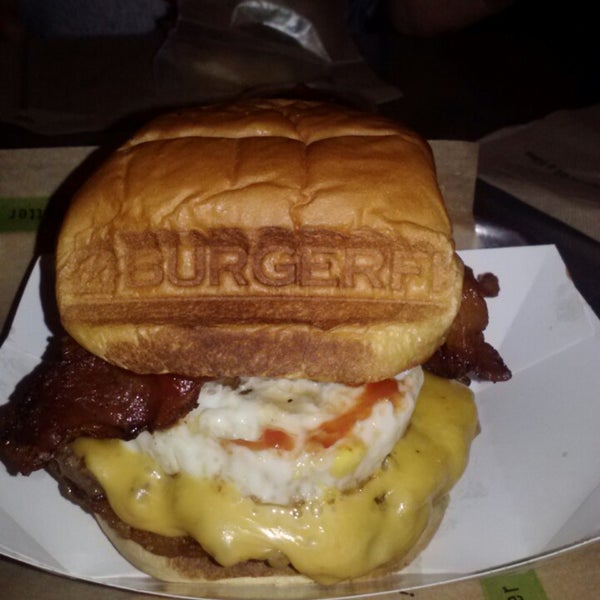 Photo taken at BurgerFi by Andi E. on 12/12/2013