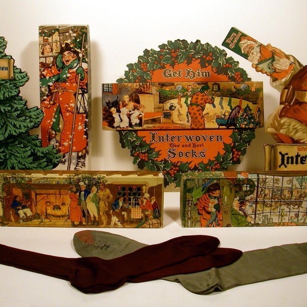 'An Interwoven Christmas' features advertising, packaging and store displays from the collections of Curator of History Val Roy Berryman