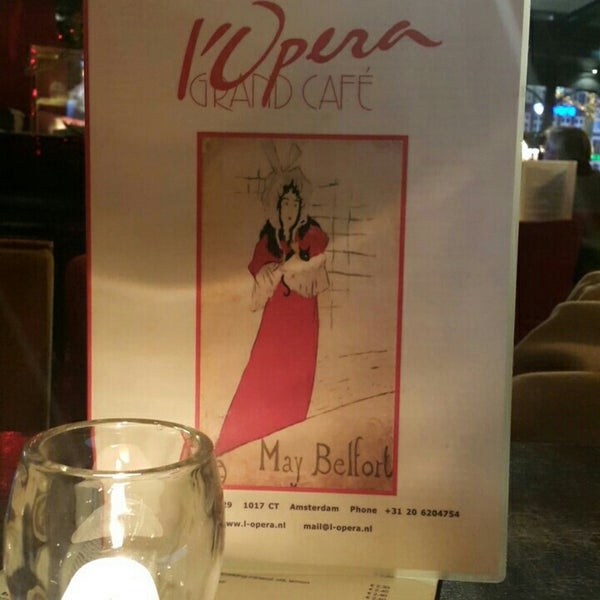 Photo taken at Grand Café l&#39;Opera by Pınar Y. on 12/9/2015
