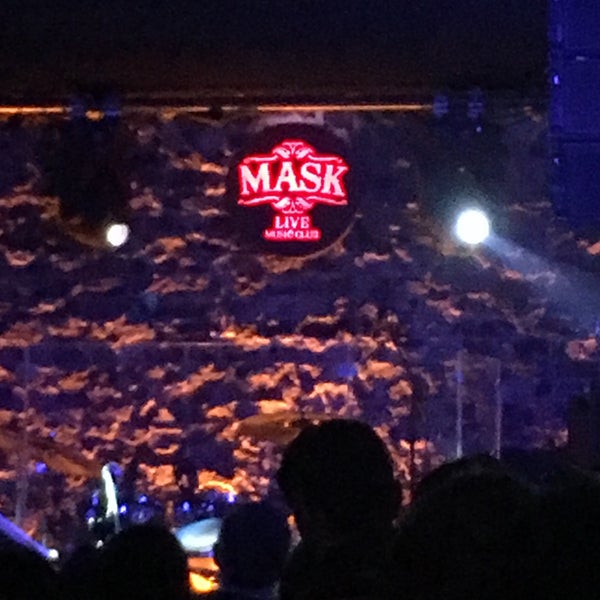 Photo taken at Mask Live Music Club by Gül Beyza S. on 1/27/2017